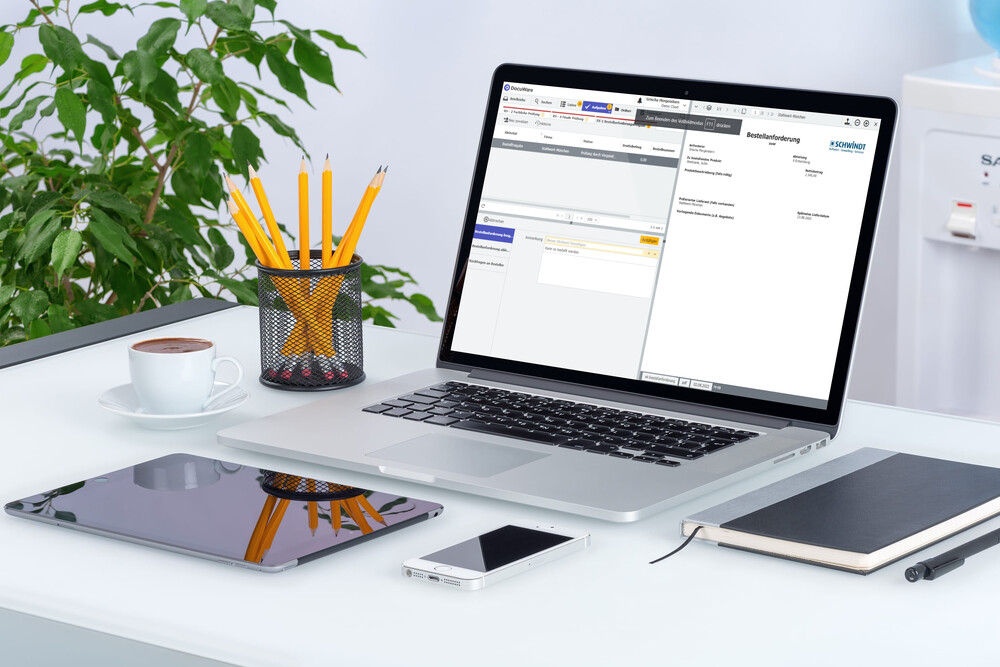 Bestellanforderung Docuware im Einkauf