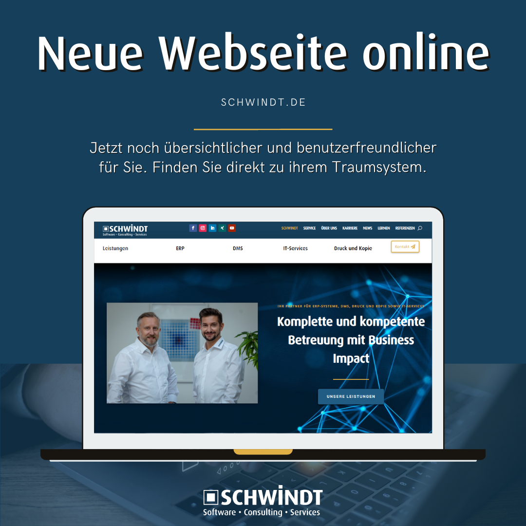 Schwindt Neue Webseite