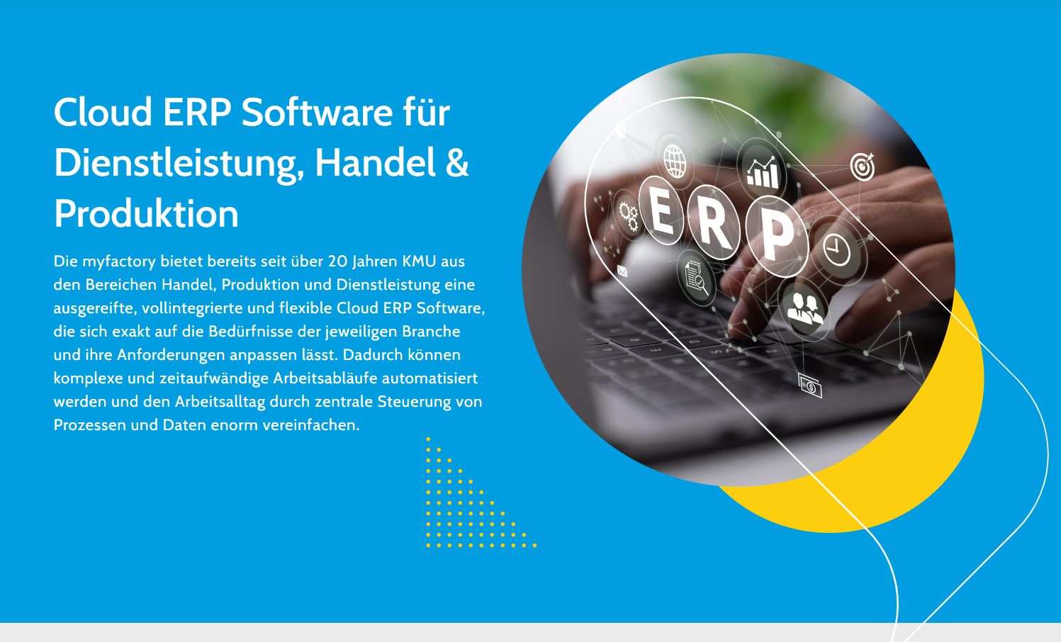 Cloud ERP Softwarelösung