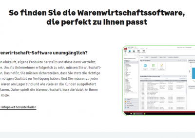 Sage Warenwirtschaftssystem individuell